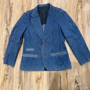 Vintage Lee Men's sanforset Denim Blazer
